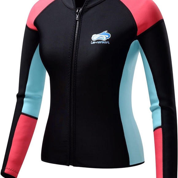 Women’s 1.5mm Color Block Wetsuit - Small - Picture 10 of 11